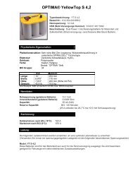 OPTIMA® YellowTop S 4,2