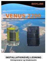 installationsvejledning til Venus 2200