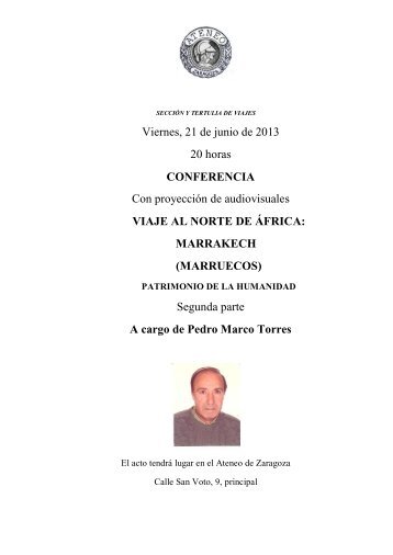 Pedro Marco, junio de 2013.pdf - El ATENEO de Zaragoza