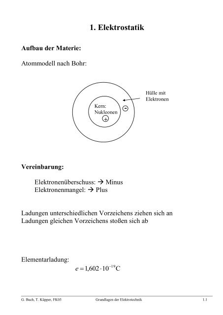 R - Grundlagen der Elektrotechnik - Prof. Palme