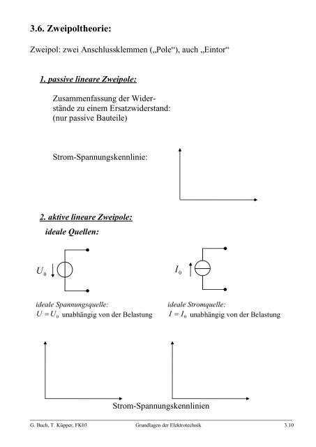 R - Grundlagen der Elektrotechnik - Prof. Palme