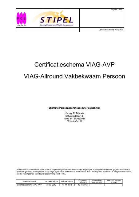 VIAG Allround Vakbekwaam Persoon - Stipel