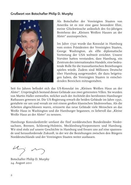 60 Jahre US-Generalkonsulat Hamburg - US Department of State