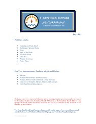 July 9 2012 Part One - Correllian Tradition
