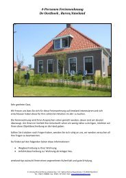 4-Personen Ferienwohnung De Oosthoek , Buren/Ameland