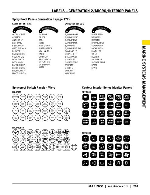 Full Line Product Catalog Full Line P rod uct C atalog - Marine Office