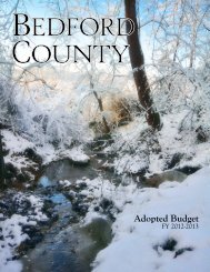 Adopted Budget - Bedford County, Virginia