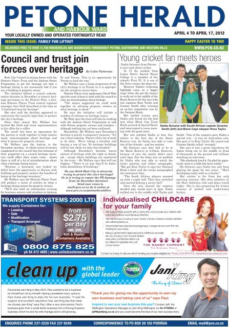 Petone Herald 4 April 12