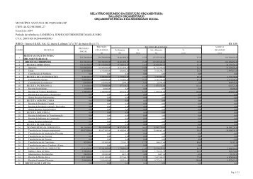 relatório resumido da execução orçamentária balanço orçamentário ...