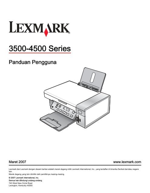 Panduan Pengguna - Lexmark