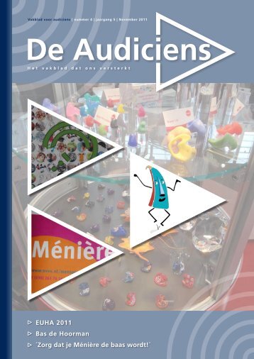 Vakblad voor audiciens | nummer 4 | jaargang 5 - De Audiciens