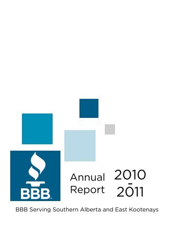 trust - Better Business Bureau Southern in Alberta and East Kootenays