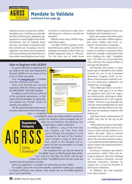 AGRR - March/April 2008 - AGRR Magazine