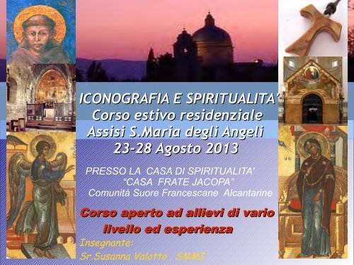 ICONOGRAFIA E SPIRITUALITA - ICONE CRISTIANE