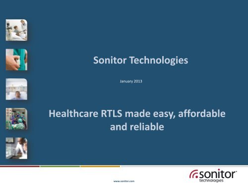 Sonitor Technologies Healthcare RTLS made easy ... - Innomed