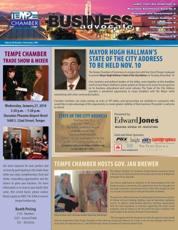 The Business Advocate November 2009 - Tempe Chamber of ...