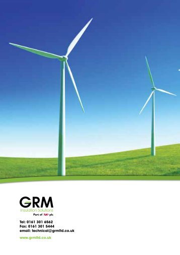 technical@grmltd.co.uk - GRM Insulation Solutions