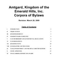 Emerald Hills Corpora - Kingdom of the Emerald Hills