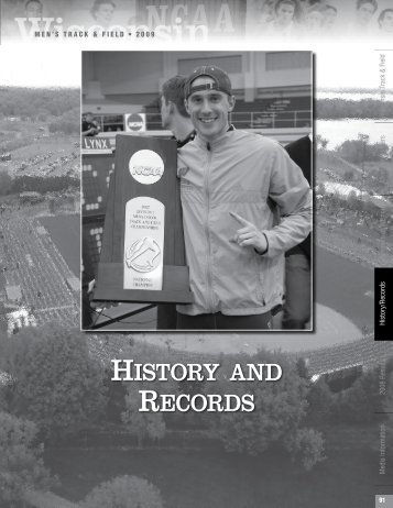 HISTORY AND RECORDS - UWBadgers.com