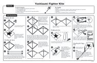 Yoshizumi Fighter Kite - Drachen Foundation