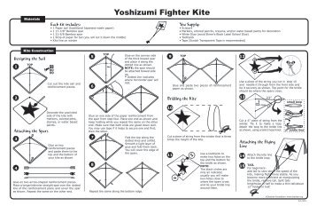 Yoshizumi Fighter Kite - Drachen Foundation