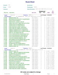 Bus Route 954 - Celebration High School