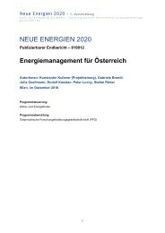 Energiemanagement - Endbericht (pdf) - Österreichische ...