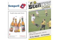 FC St. Otmar - FC Fortuna - beim FC St.Otmar St.Gallen