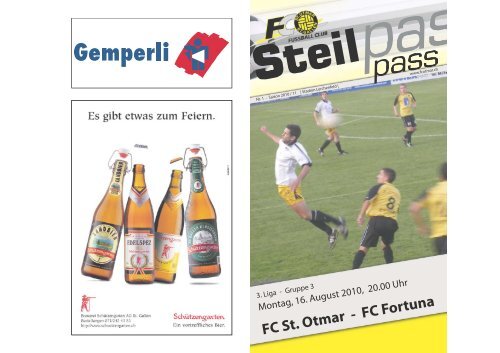 FC St. Otmar - FC Fortuna - beim FC St.Otmar St.Gallen