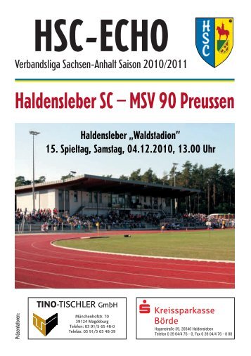 MSV 90 Preussen - Haldensleber SC