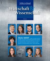 Um den Übergang von Schule zu Studium in den MINT-Fächern zu ...