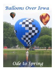 March/April 2005 - Balloons Over Iowa