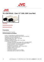 [JVC Professionnel - TK-C921EG(A) Cam.1/3