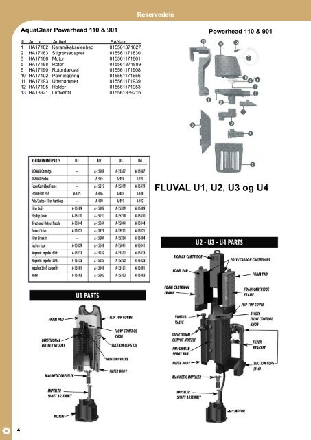 Reservedele Butiksinventar Reservedele - Akudim