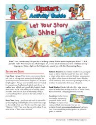LET YOUR STORY SHINE - Upstart Promotions
