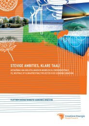 Rapport - Stevige ambities klare taal, definitiestudie - Agentschap NL