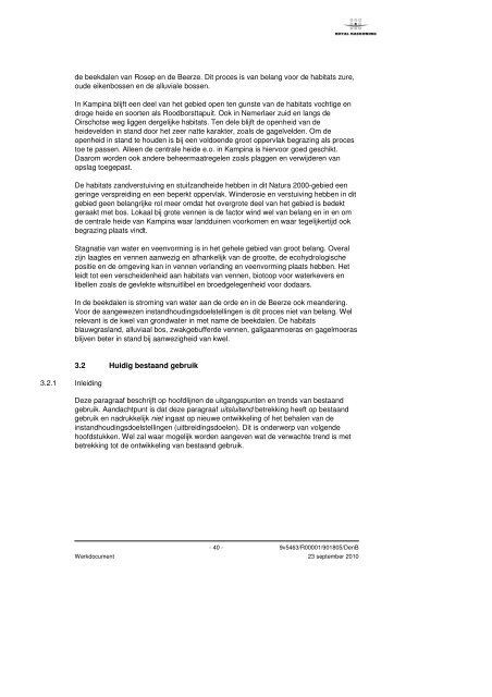 Beheerplan Natura 2000 Kampina & Oisterwijkse Vennen (133)