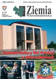 Ziemia WierzchosÅawicka - nr 2(72) - listopad 2010 - plik PDF