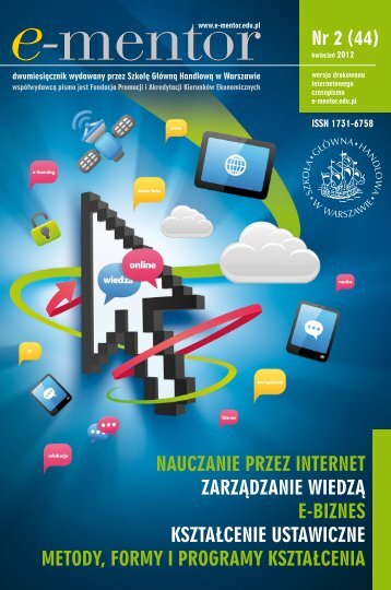 metody, formy i programy ksztaÅcenia - E-mentor