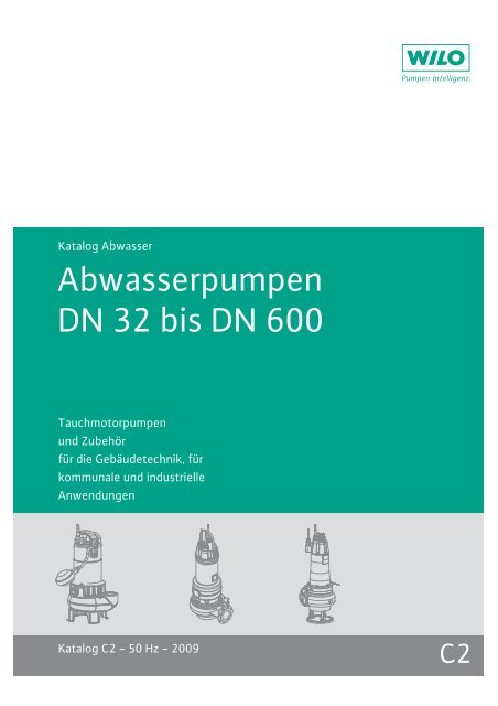 Abwasserpumpen DN 32 bis DN 600