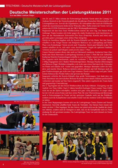 KVBW-Magazin 1102 - Bushido Oberkirch