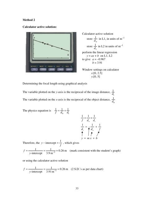 Info Bulletin Physics 30 2009-2010 - McCoy High School