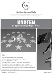 KNOTEN - Carolus-Magnus-Kreis eV