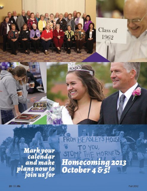 Fall 2012 - Southwest Baptist University