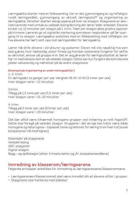 Program for systematisk lese - Ringsaker kommune