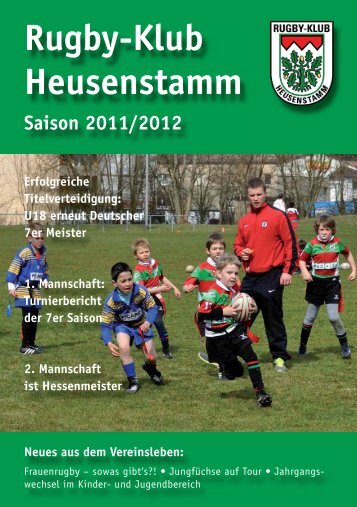 Saisonheft 2011-12 - Rugby Klub Heusenstamm