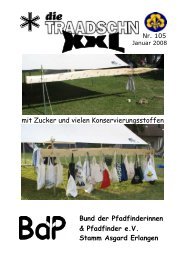 Ausgabe 105 / 2008 - Stamm Asgard Erlangen eV