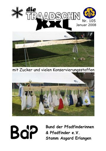 Ausgabe 105 / 2008 - Stamm Asgard Erlangen eV