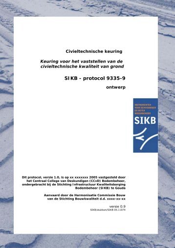 protocol 9335-9 - SIKB