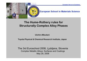 The Hume-Rothery rules for Structurally Complex Alloy Phases